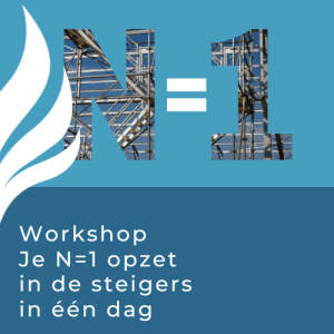 Workshop Je N=1 opzet in de steigers in één dag
