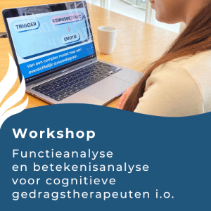 Functieanalyse en betekenisanalyses voor CGT'ers
