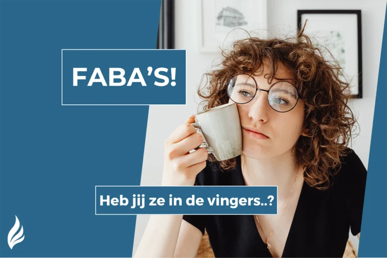 Loop je vast met de faba's? In deze workshop krijg je helderheid. #FunctieanalyseCGT